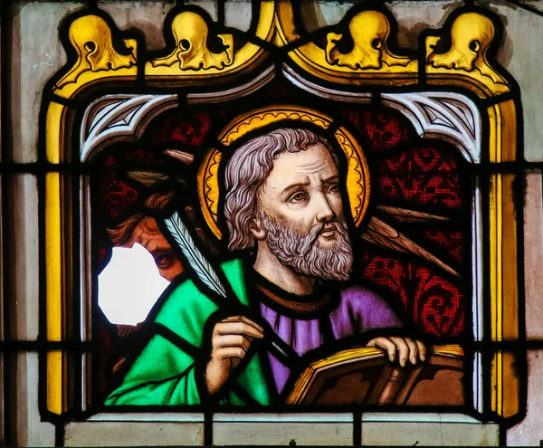 Depositphotos 129442826 Stock Illustration Stained Glass Of St Mark